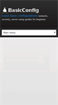 Mobile Screenshot of basicconfig.com